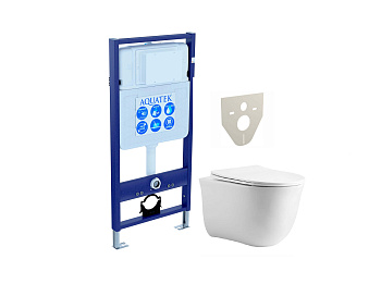 Сет унитаз + инсталляция Aquatek SET AQUATEK КЛАССИК cm